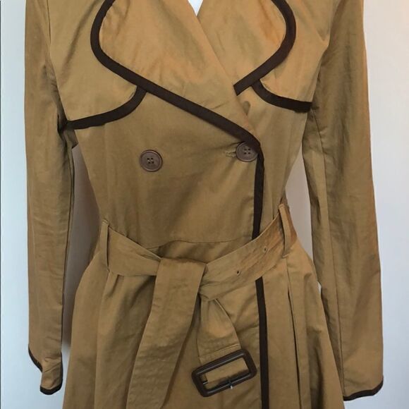 🎉HP🎉NWOT Anthropologie Marley trench coat sz10 - Picture 9 of 15